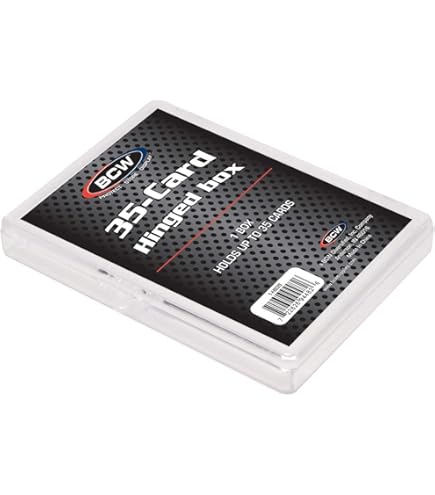 Amazon.com: BCW Hinged Trading Card Box | 15 Ct (Pack of 1